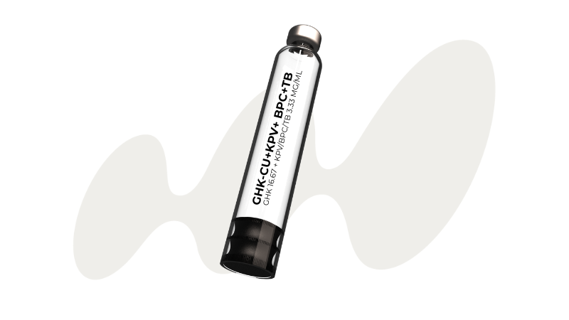 KLOW: BPC-157 + GHK-Cu + KPV + TB500 Cartridge for Injector Pen